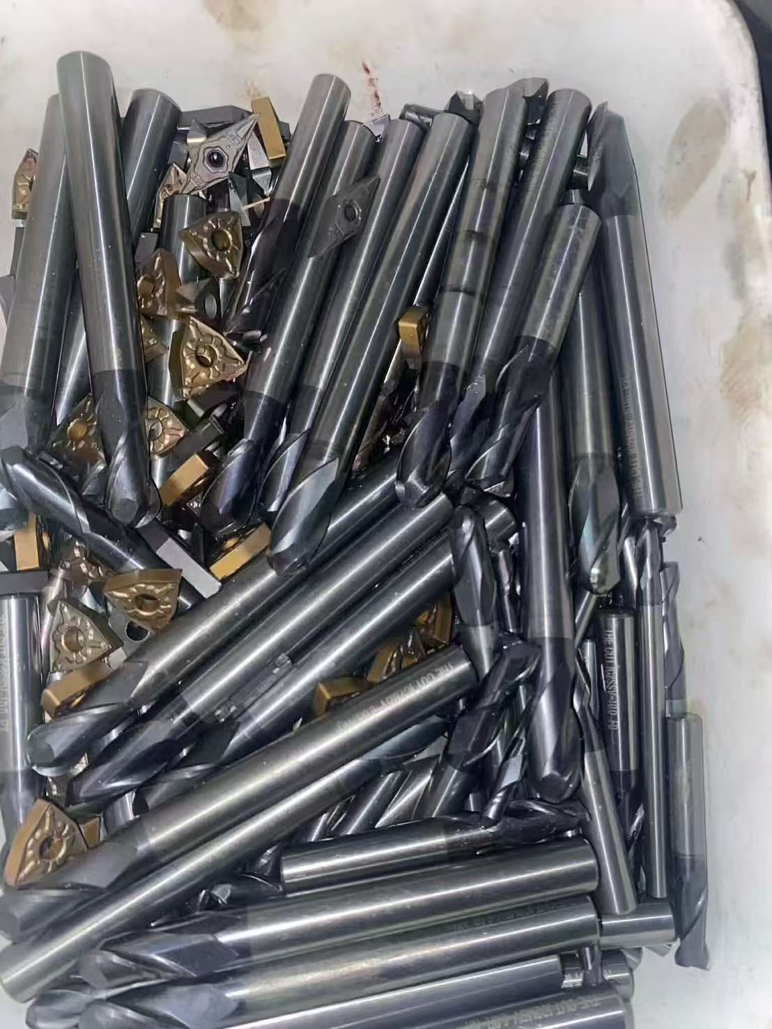 Tungsten carbide drills and inserts